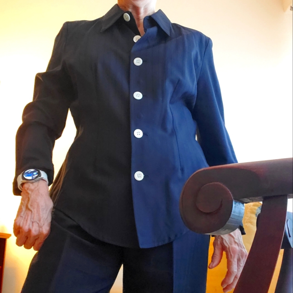 French Pants and Contoured Jacket
